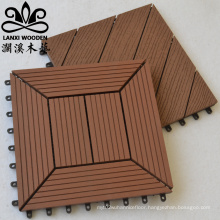 Deep embossing   3D texture 146*25MM wood plastic composite  wpc decking  composite decking for outdoor patio terrace